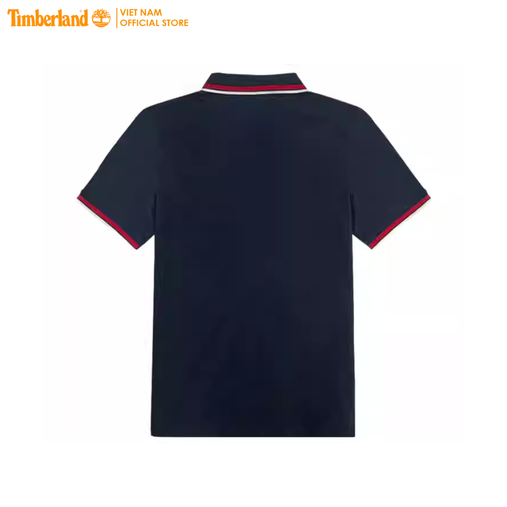 [SALE] Timberland Áo Thun Polo Nam Millers River Tipped Pique Polo Slim TB0A62SH