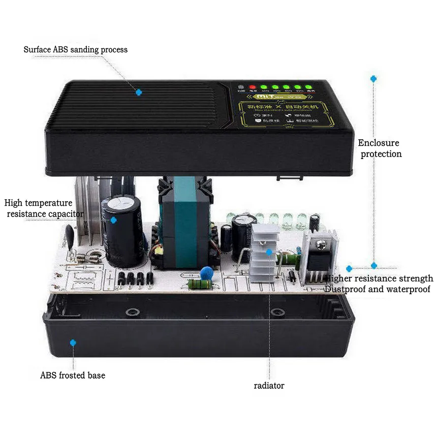 Sạc 72v-20ah tự ngắt chống phồng bình dành cho xe điện