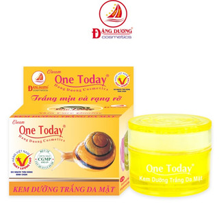 Kem dưỡng trắng da mặt ốc sên one today 9g
