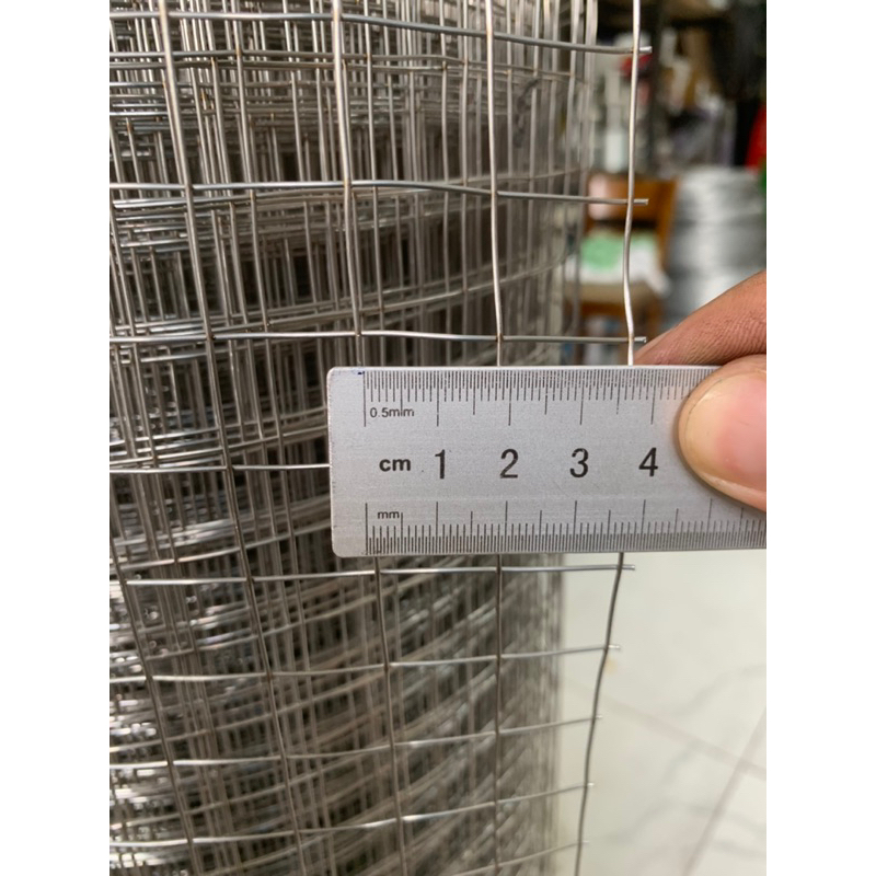 Lưới hàn inox 304 ,ô 5mm-12mm-18mm-24mm ,Hàng cao cấp .