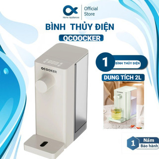 Bình Thủy Điện Máy Nước Nóng Lạnh để bàn Xiaomi QCOOKER CS-SJ02 công suất 2200W dung tích 2L, 6 mức nhiệt, khóa an toàn