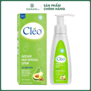 Lotion Tẩy Lông Cléo Dạng Sữa Cho Mọi Loại Da 90ml Hasaki Sản Phẩm Chính Hãng