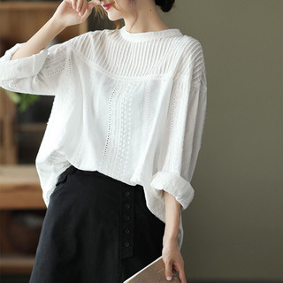 || MẤN - manintage || - Áo Mây trắng ren hoa