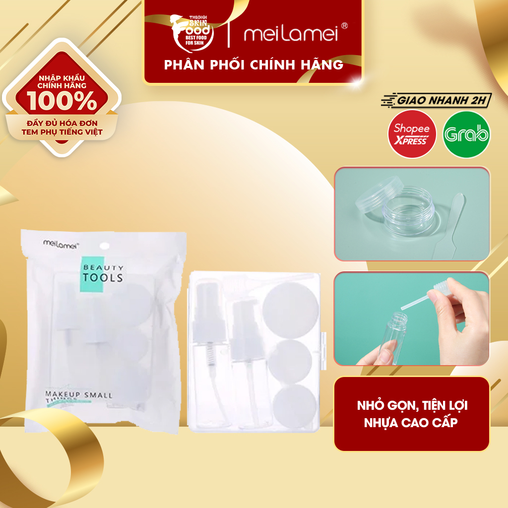 Bộ Dụng Cụ Chiết Mỹ Phẩm Tiện Lợi Meilamei MLM-L500
