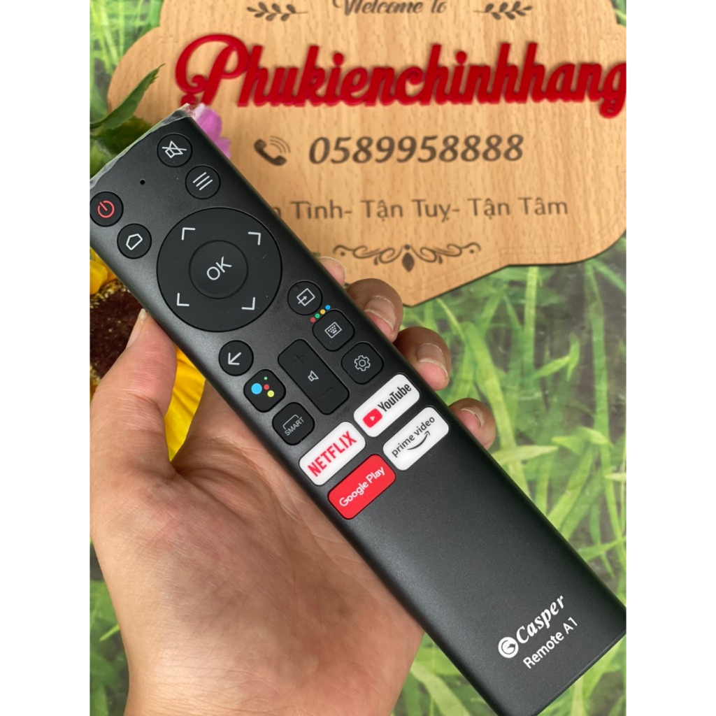 REMOTE TIVI CASPER GIỌNG NÓI 5 MẪU- BẢO HÀNH 03 THÁNG