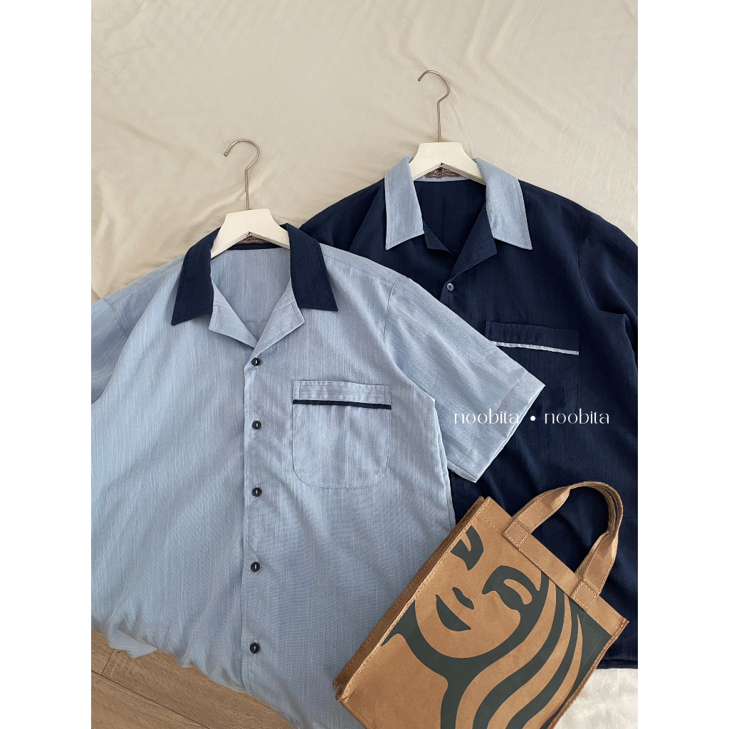 NOOBITA - Sơ mi tay ngắn Bowling Shirt 8034