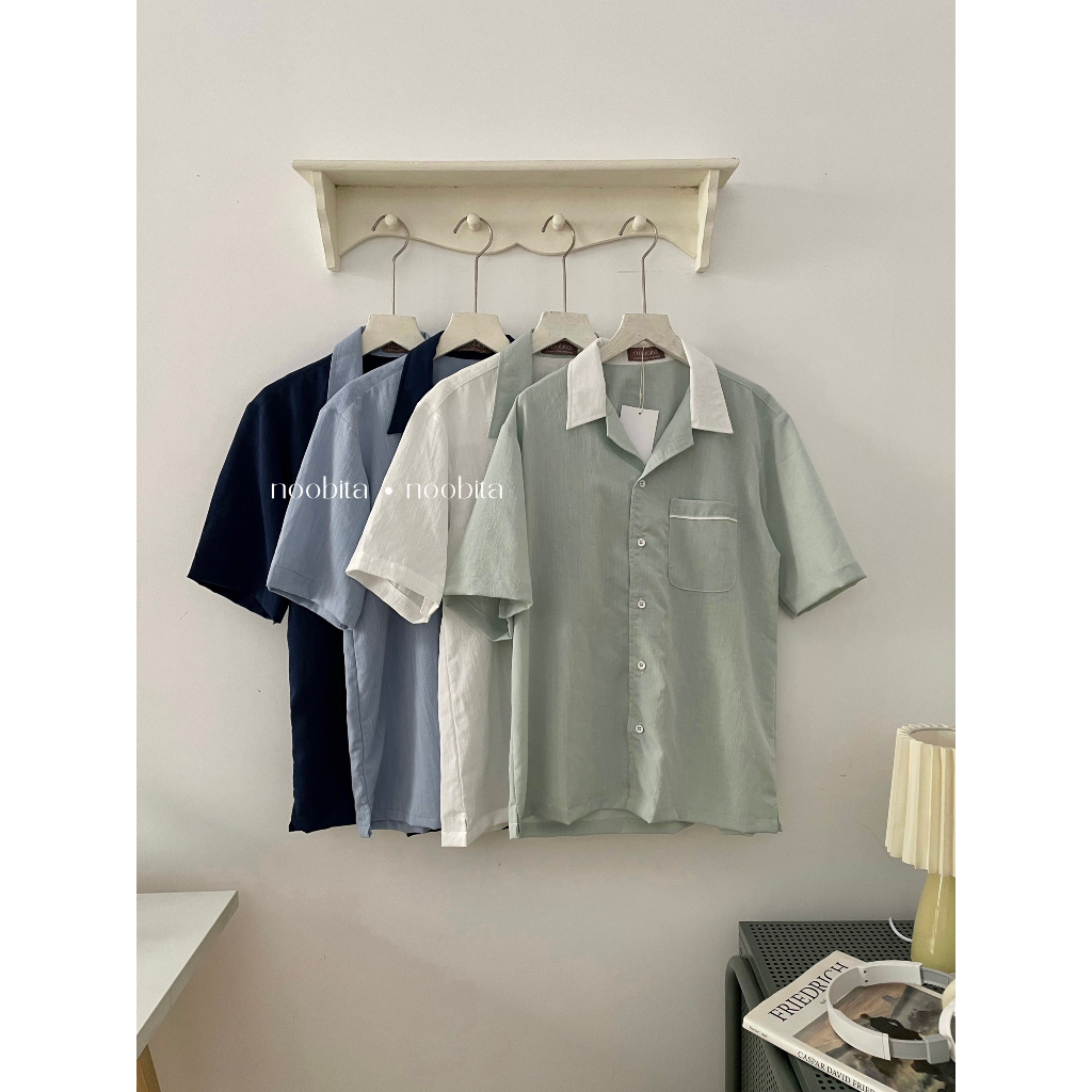 NOOBITA - Sơ mi tay ngắn Bowling Shirt 8034