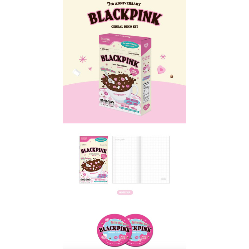 BLACKPINK 2023 DEBUT ANNIVERSARY CEREAL DECO KIT
