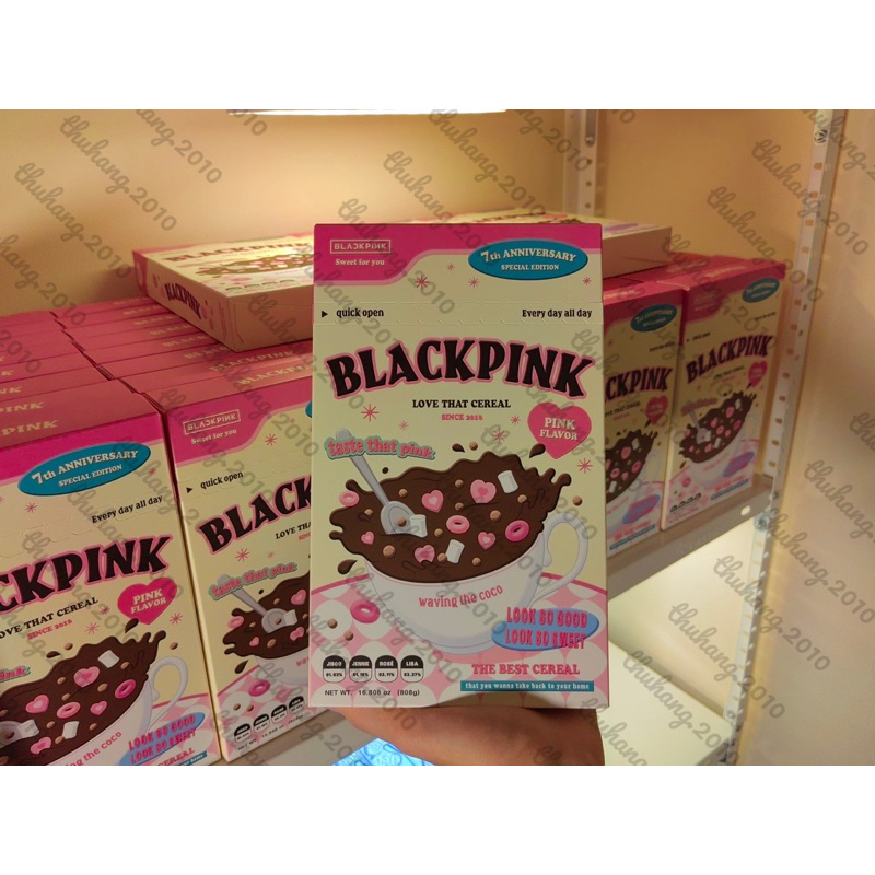 BLACKPINK 2023 DEBUT ANNIVERSARY CEREAL DECO KIT