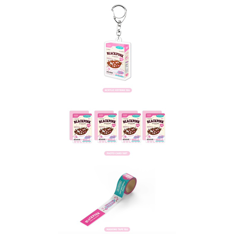 BLACKPINK 2023 DEBUT ANNIVERSARY CEREAL DECO KIT