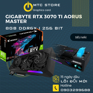Giá sốc - card màn hình gigabyte rtx 3070 ti aorus master cũ