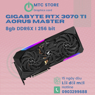 Giá sốc - Card Màn Hình Gigabyte RTX 3070 Ti Aorus Master cũ