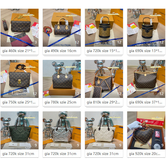 TÚI GC HÀNG SIÊU CẤP FULL BOX 16cm