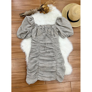 pass💥 váy đầm hoa ZARA nhún ôm #authentic