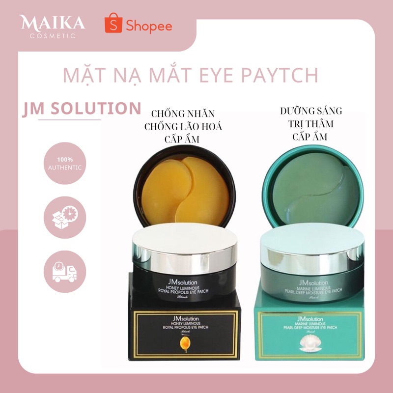 (Mã NSF020280 giảm 80K) Mặt Nạ Mắt Jm Solutions Cocoon Home Esthetic Eye Patch