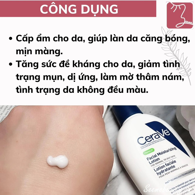 Kem dưỡng ban đêm dạng lotion Facial Moisturizing chính hãng mĩ 60ml