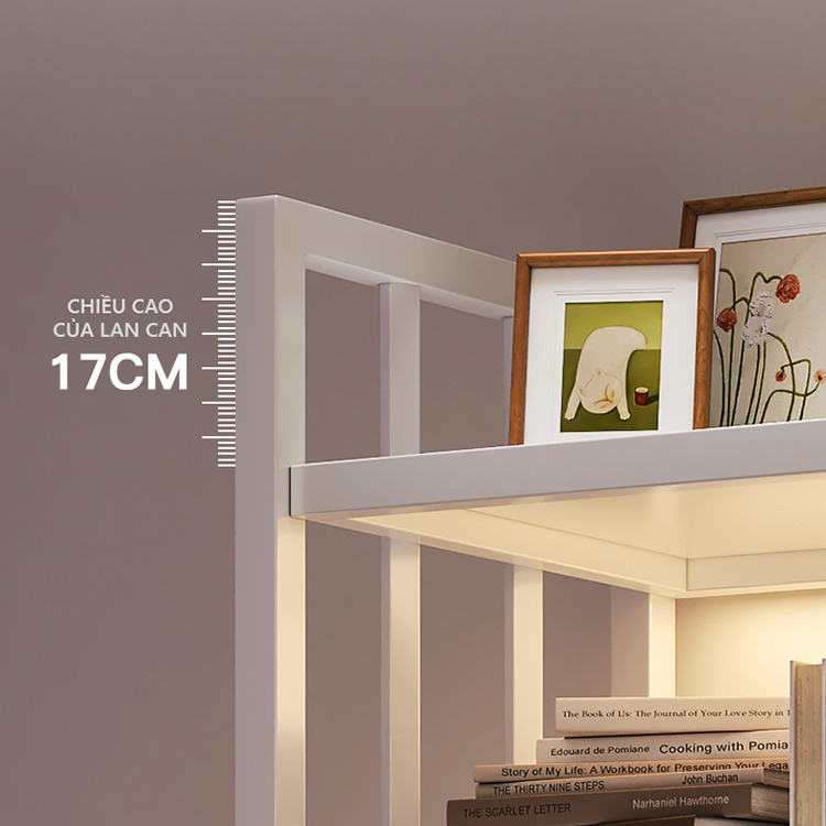 Kệ để đồ đa năng để sách trưng bày mô hình decor phòng thương hiệu Sohja - SM97