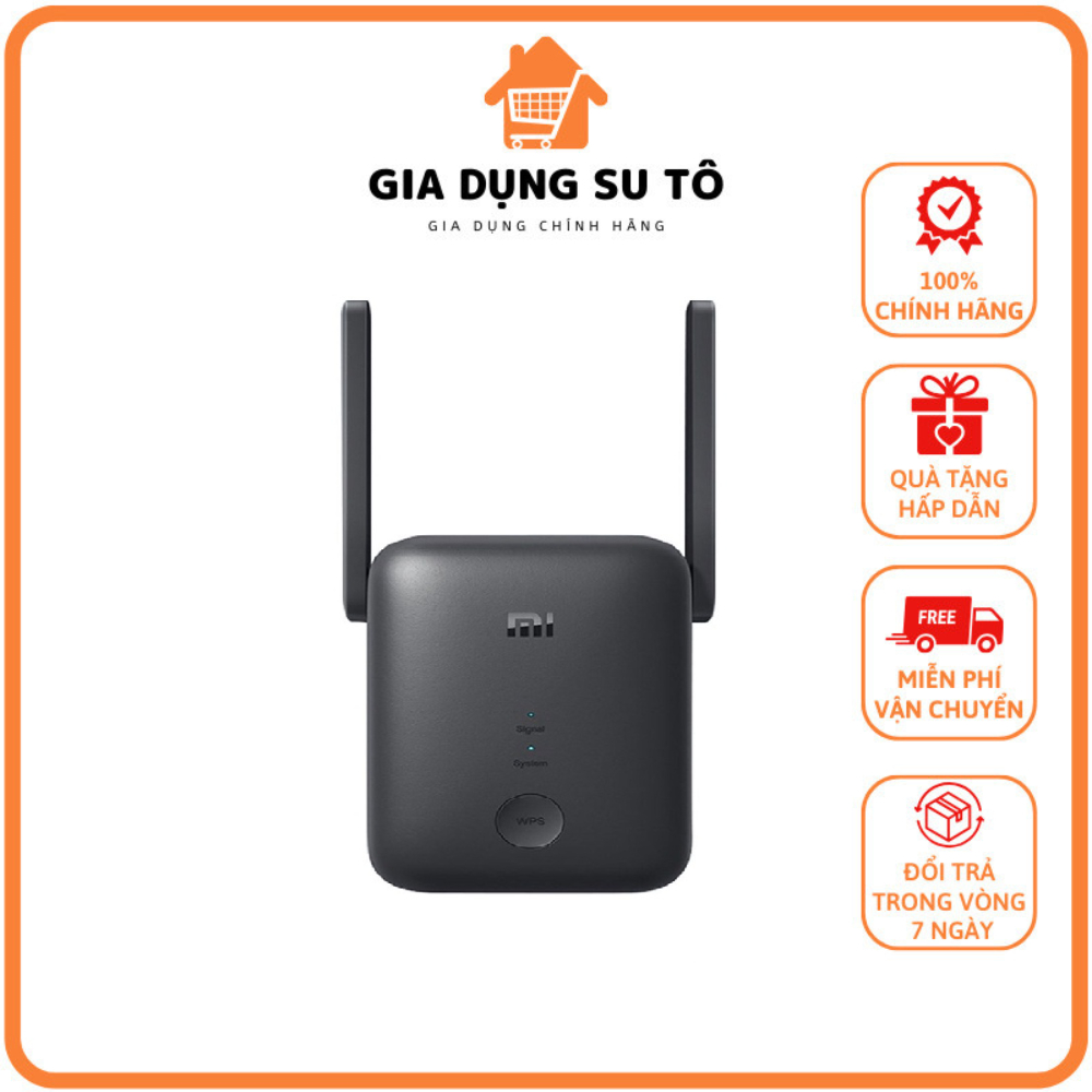 Kích Sóng Wifi Xiaomi Mi WiFi Range Extender AC1200 EU, Có Cổng Lan - Cục Kích Sóng Thiết Bị Kích Mạ