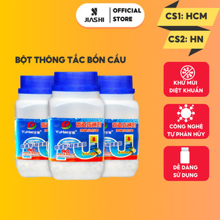Bột Thông Tắc Cống JIASHI Cực Mạnh Thông Tắc Cống, Đường Ống, Bồn Cầu, Bồn Rửa Mặt TBC02