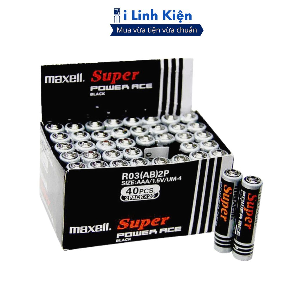 PIN đũa Maxell AAA 1.5V (vỉ 2 viên) ilinhkien