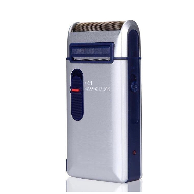 Máy cạo râu lưỡi ngang SC-W301U vỏ nhôm màu bạc