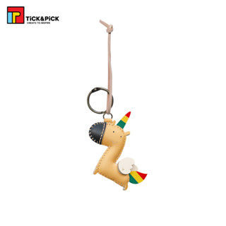 Móc Khóa Da Thủ Công TICK & PICK Túi Xách, Balo, Chìa Khóa Thiết Kế Thú Bông Dễ Thương Hình Kỳ Lân - Unicorn
