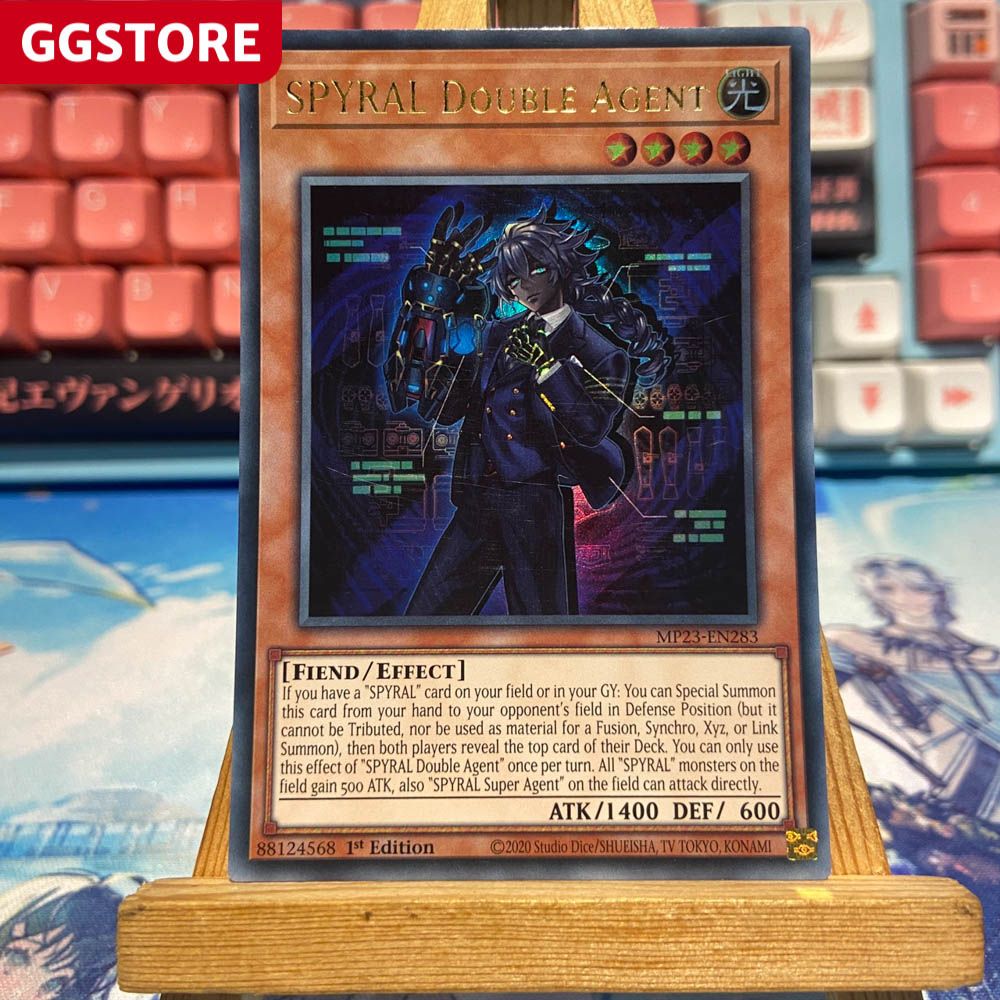 SPYRAL Double Agent - MP23-EN283 - Ultra Rare 1st Edition