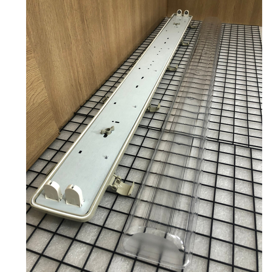 Máng đèn led chống thấm đôi 0.6m, 1.2m - Máng Đèn LED Chống Thấm Đôi 0.6M 1.2M AD-C2-60-120