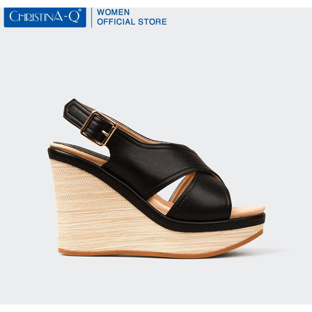 Giày Sandals Nữ Đế Xuồng ChristinA-Q XDX137