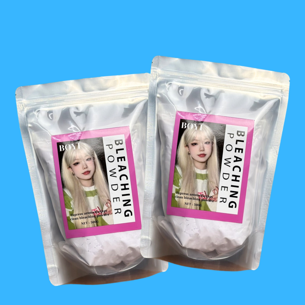 Bột Tẩy Tóc Boyi Tẩy Mịn Khử Ánh Vàng 500g