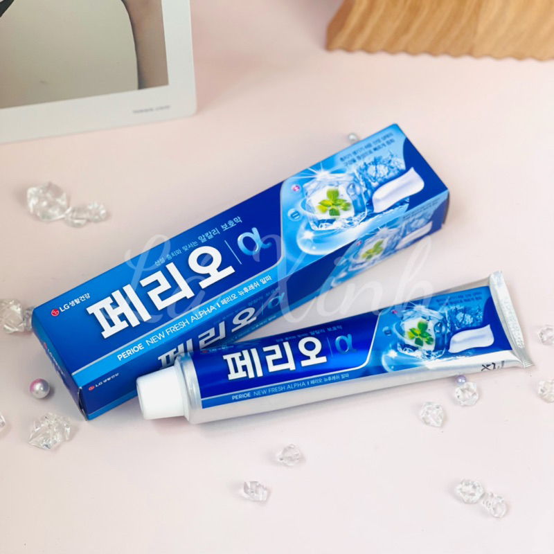 Kem đánh răng ngừa sâu răng Perioe New Fresh Alpha 185G