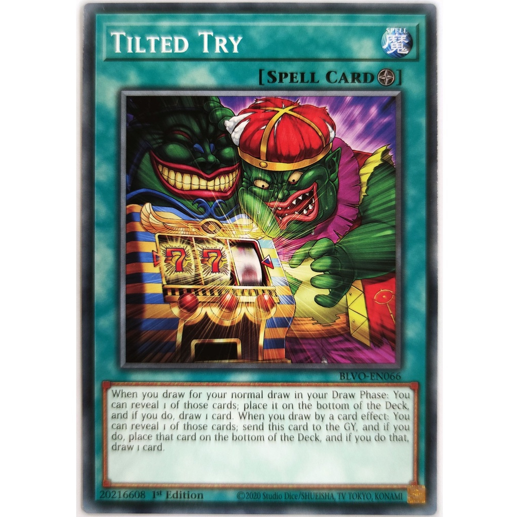 [Thẻ Yugioh] Tilted Try |EN| Common