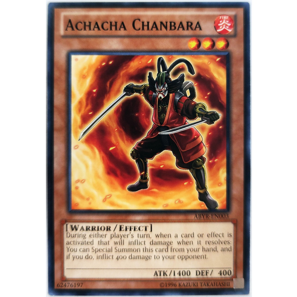 [Thẻ Yugioh] Achacha Chanbara |EN| Common