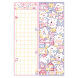 Hình dán sticker trang trí top loader siêu xinh HDT04