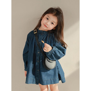 đầm jaens chất jeans co giãn nhẹ size 15-45kg bé cao từ 90-1m50cm