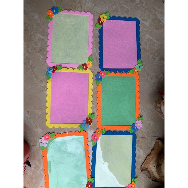 Khung A4 đựng sản phẩm Tranh tạo hình mầm non