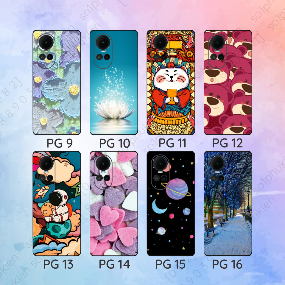 Ốp lưng Oppo Reno 10 5G / Oppo Reno 10 Pro 5G  dẻo đen in hình họa tiết, thiết kế nhiều mẫu độc đáo, đẹp