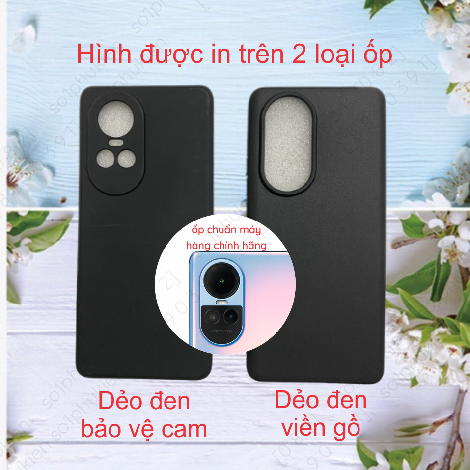 Ốp lưng Oppo Reno 10 5G / Oppo Reno 10 Pro 5G  dẻo đen in hình họa tiết, thiết kế nhiều mẫu độc đáo, đẹp