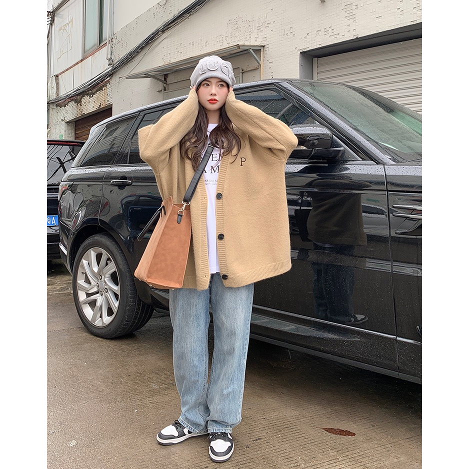 [Mã FADEP0610 giảm 10K đơn 99K] Áo khoác len cardigan trơn basic deliz quảng châu nhiều màu thời trang Bunny | BigBuy360 - bigbuy360.vn