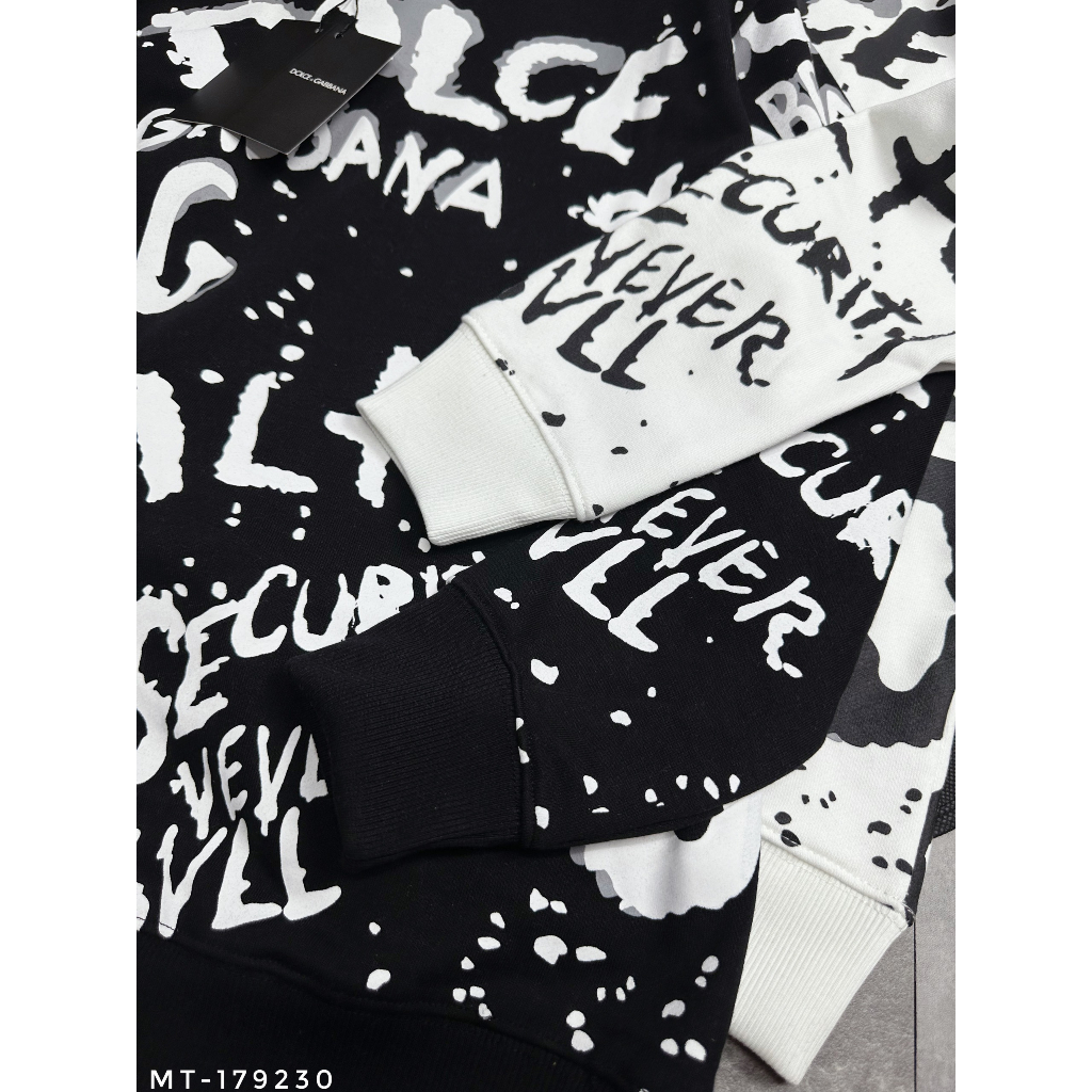 Áo thu đông Dolcce gabana cổ bo viền thời trang nam cao cấp