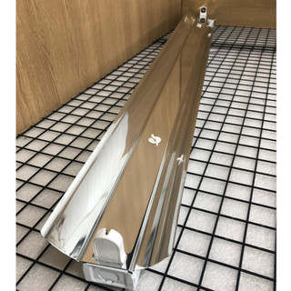 Máng đèn led 1.2m inox đơn có chóa phản quang - máng inox đơn 0.6m - máng đèn led chóa đơn inox 0.6m 1.2m in-c1-60