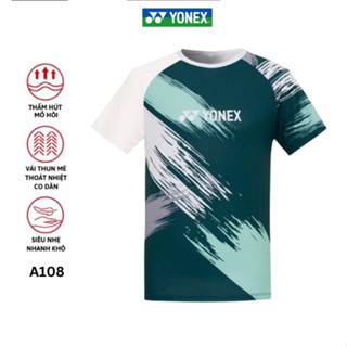 Áo Cầu Lông Yonex Mã FA108 Chuyên Nghiệp Mới Nhất Mùa Giải, tập luyện và thi đấu chuyên nghiệp.CÓ NHẬN IN