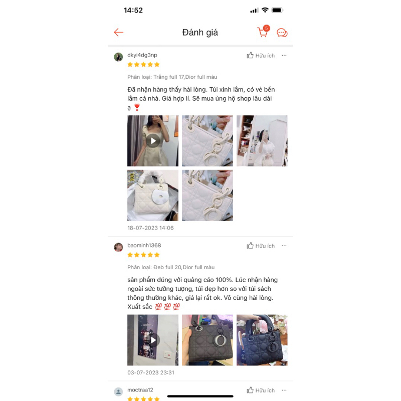 Túi đi ô bản full màu size 17-20 cm xách tay siêu đẹp