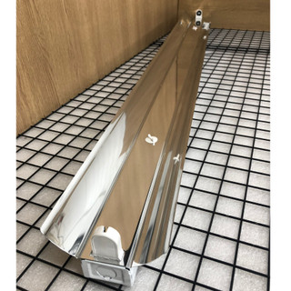 Combo 10 máng đèn led 1.2m inox đơn có chóa phản quang - máng đèn led chóa đơn inox 1.2m in-c1-120