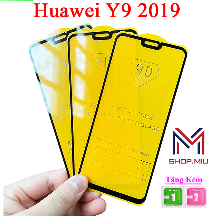 Cường Lực 9D Full màn Huawei Y9 2019 Full Màn Full Keo