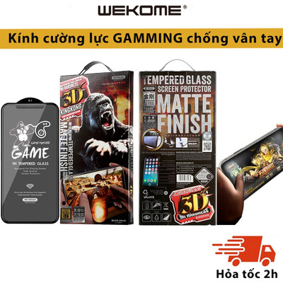 [IPHONE 17] Kính Cường lực Nhám KINGKONG  , Chống vân tay, chống bám bẩn 030 iphone 11 12 13 14 15 16 17 pro promax