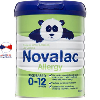 Sữa Novalac Allergy Premium Infant Formula Nội Địa Úc Hộp 800g Cho Trẻ Dị Ứng Đạm Sữa Bò Hàng Bay