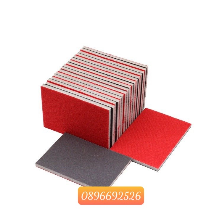 Nhám Xốp Máy Hạ Cam ♥️  ♥️ Nhám Xốp Cho Máy Đánh Bóng Hạ Cam 75x100mm