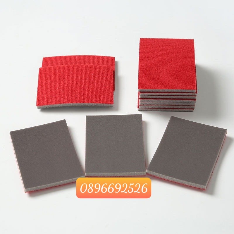 Nhám Xốp Máy Hạ Cam ♥️  ♥️ Nhám Xốp Cho Máy Đánh Bóng Hạ Cam 75x100mm