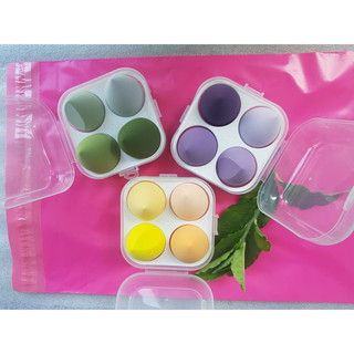 Bông mút dặm phấn trang điểm